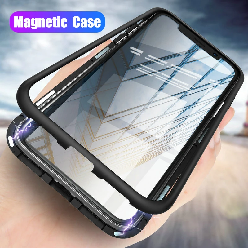 Magnetic Case for xiaomi mi 8 lite my a2 mia2 note 5 6 7 Pro Tempered Glass Back Magnet Cases Cover for pocophone f1 pocof1 Case
Magnetic Case for xiaomi mi 8 lite my a2 mia2 note 5 6 7 Pro Tempered Glass Back Magnet Cases Cover for pocophone f1 pocof1 Case