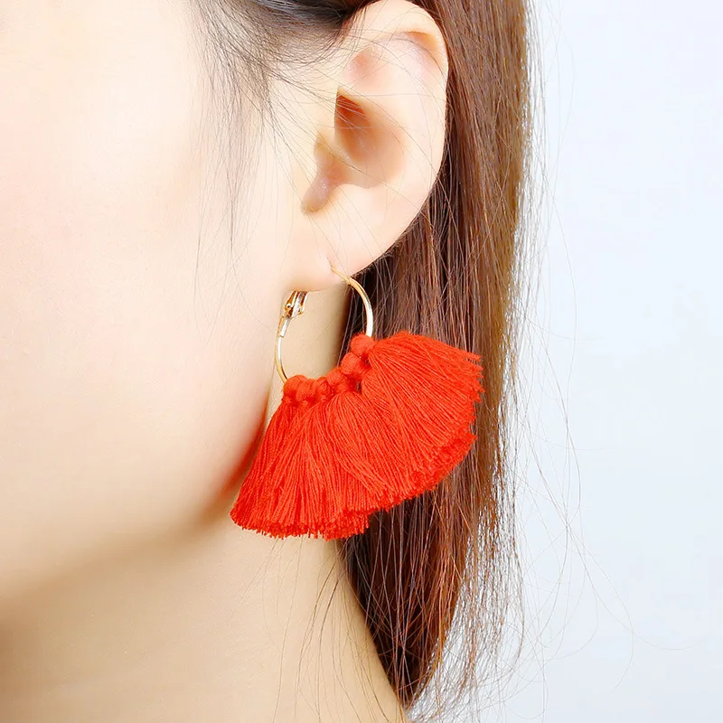 Borlas De Hilo De Seda Abanico Big Bohemian Fashion Metal Long Tassel Earring For Women Exaggeration Weave Silk Thread Posimi Ok
Borlas De Hilo De Seda Abanico Big Bohemian Fashion Metal Long Tassel Earring For Women Exaggeration Weave Silk Thread Posimi Ok