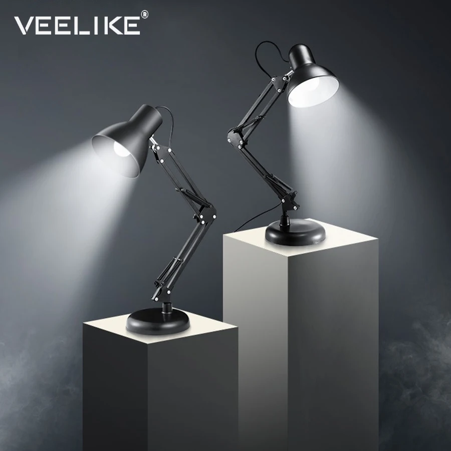 Plug-in LED Desk Lamp Eye-Protection Rotatable Style College Students Night Light Simple Modern Bedside Lights Dormitory Lamps
Plug-in LED Desk Lamp Eye-Protection Rotatable Style College Students Night Light Simple Modern Bedside Lights Dormitory Lamps