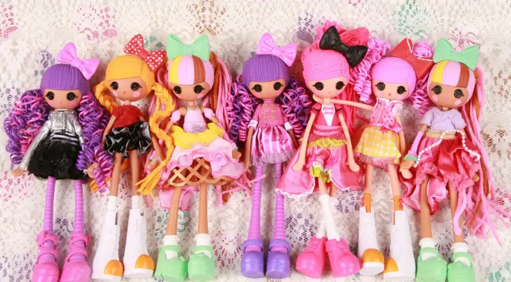 little toy with crazy hair