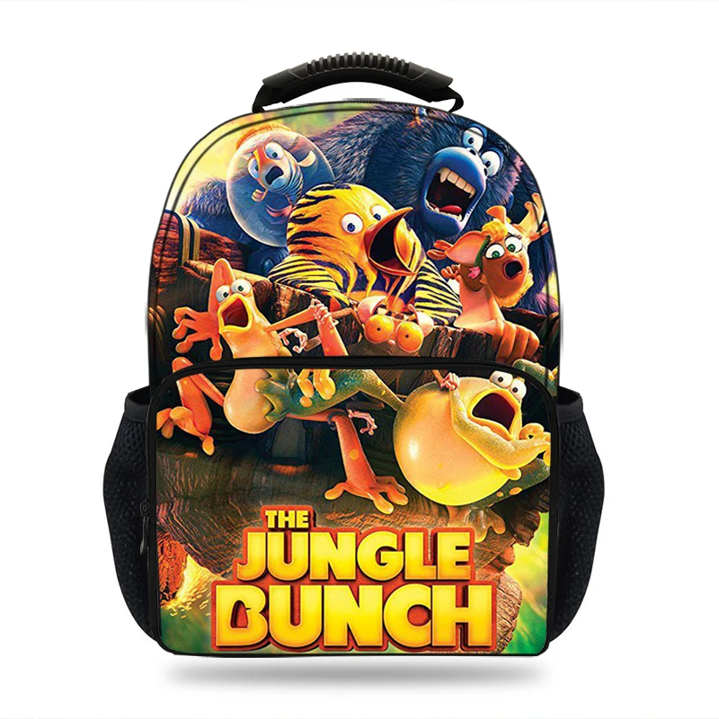 15 дюймов 3D Новый мультфильм Французский фильм Les As de la Jungle школьный рюкзак для