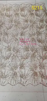 5yards/bag Champagne line lace glitter powder French fabric used for wedding dress fashion stage QJ10#
5yards/bag Champagne line lace glitter powder French fabric used for wedding dress fashion stage QJ10#