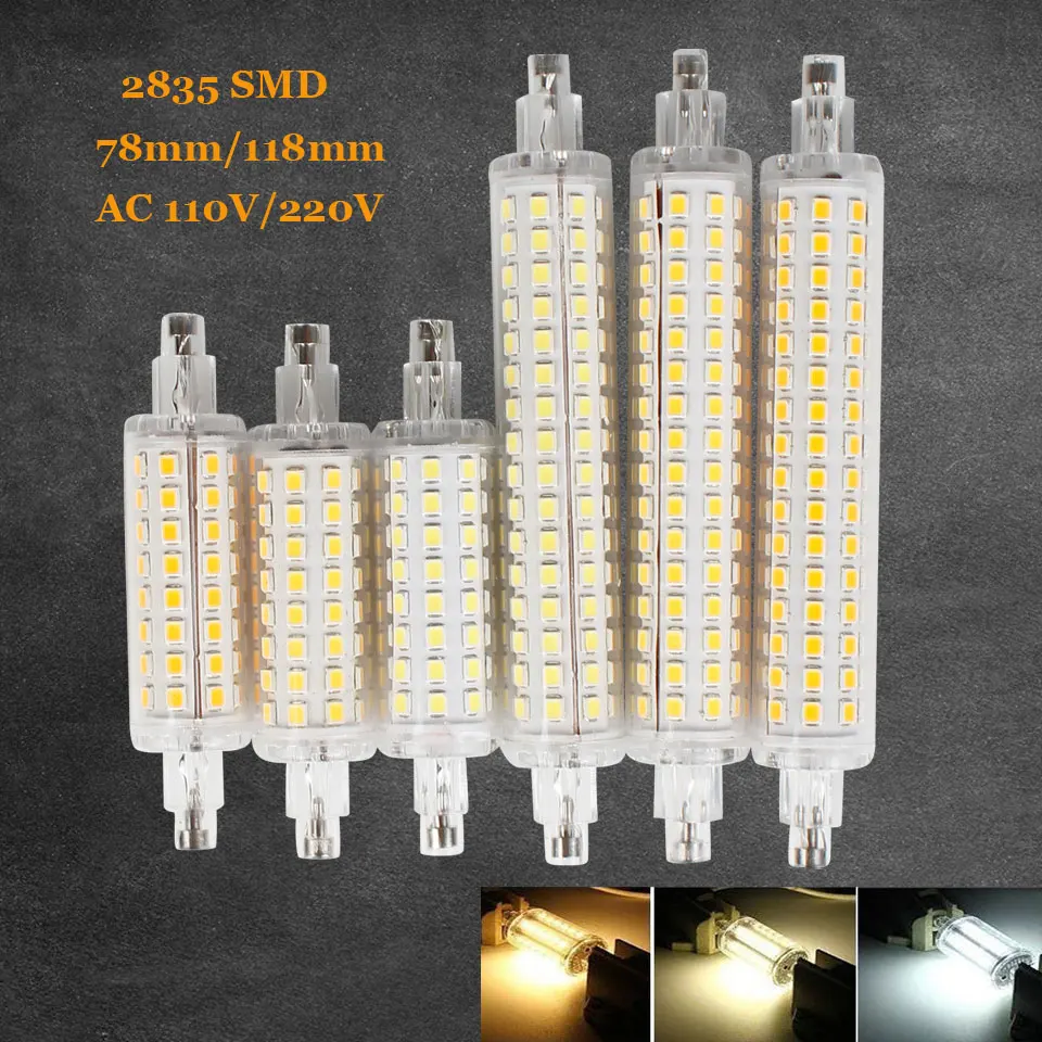 5Pcs/Lot R7S LED Corn Bulb 12W 16W 78mm 118mm AC 110V 220V Horizontal light Replace Halogen lamp For Floodlight Spotlight
5Pcs/Lot R7S LED Corn Bulb 12W 16W 78mm 118mm AC 110V 220V Horizontal light Replace Halogen lamp For Floodlight Spotlight