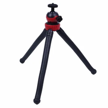 Flexible Tripod Octopus Tripod camera Micro-single for Gopro self-timer octopus mobile phone live support
Flexible Tripod Octopus Tripod camera Micro-single for Gopro self-timer octopus mobile phone live support