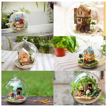 Miniature DIY dollhouse Model Apartment Wooden doll house miniature furniture model gift toys for children
Miniature DIY dollhouse Model Apartment Wooden doll house miniature furniture model gift toys for children