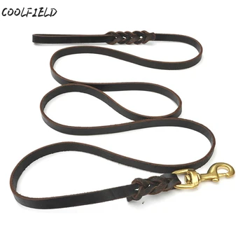 100% Cow Leather Handmade Braided Stitch Leashes Leads For Big Giant Dog Soft Solid Durable Leather Leash COOLFIELD 1.5m2m2.5m3m
100% Cow Leather Handmade Braided Stitch Leashes Leads For Big Giant Dog Soft Solid Durable Leather Leash COOLFIELD 1.5m2m2.5m3m