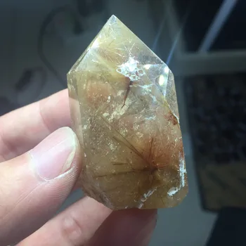 BEST!! HD80 Rutilated Quartz Crystal Wand 49g Healing Point Gemstone Crafts Pleasure Wand Magic Stone Ornament Gifts
BEST!! HD80 Rutilated Quartz Crystal Wand 49g Healing Point Gemstone Crafts Pleasure Wand Magic Stone Ornament Gifts
