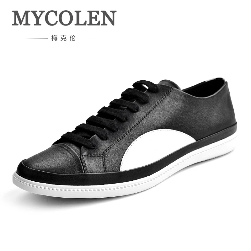 

MYCOLEN 2019 Spring/Autumn New Fashion Skate Shoes Men Comfortable Classic Casual Shoes Low Breathable Falt Canvas Shoes