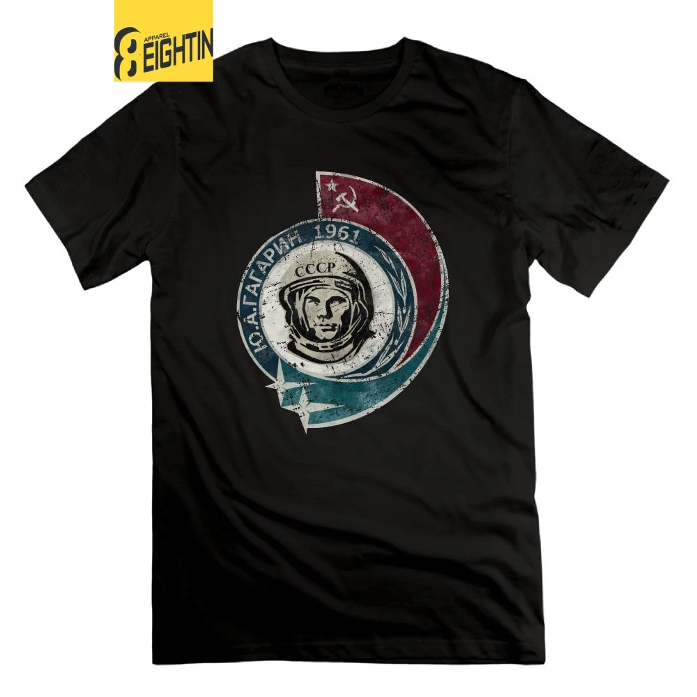 Eightin CCCP Yuri Gagarin 1961 Vintage Casual T-Shirt Classic Fit Tees Short Sleeve Men Crewneck 100% Cotton Funky T Shirt
Eightin CCCP Yuri Gagarin 1961 Vintage Casual T-Shirt Classic Fit Tees Short Sleeve Men Crewneck 100% Cotton Funky T Shirt