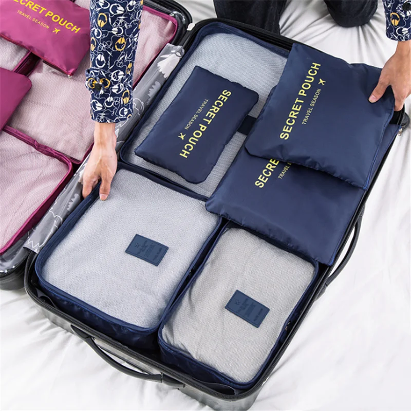 6 PCS Travel Storage Bag Set For Clothes Tidy Organizer Wardrobe Suitcase Pouch Travel Organizer Bag Case Shoes Packing Cube Bag
6 PCS Travel Storage Bag Set For Clothes Tidy Organizer Wardrobe Suitcase Pouch Travel Organizer Bag Case Shoes Packing Cube Bag