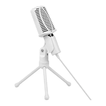 Tabletop SF-940 Condenser Mic Microphone Professional 3.5mm Sound Podcast Studio with Tripod Stand For Desktop PC Notebook MSN
Tabletop SF-940 Condenser Mic Microphone Professional 3.5mm Sound Podcast Studio with Tripod Stand For Desktop PC Notebook MSN