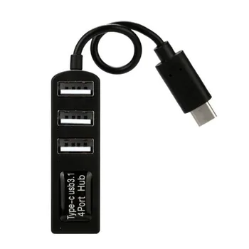 Best Price Type-C To 4-Port USB 3.0 Hub USB 3.1 Adapter For MacBook Pro(2016) and Other Type-C Supported Devices
Best Price Type-C To 4-Port USB 3.0 Hub USB 3.1 Adapter For MacBook Pro(2016) and Other Type-C Supported Devices