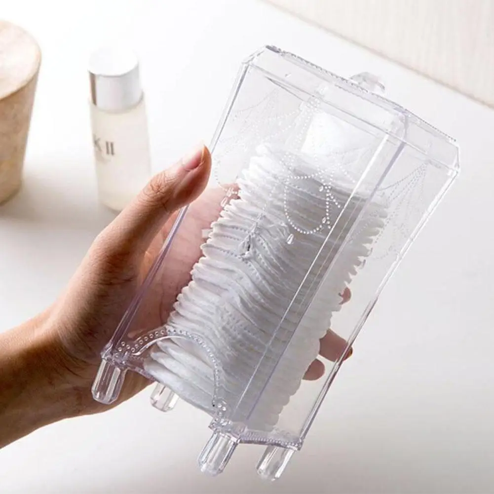 VIBRANT GLAMOUR Table Cotton Pads Storage Box Simple Transparent Container for Storing Cotton Pad Makeup Wipes Organizer
VIBRANT GLAMOUR Table Cotton Pads Storage Box Simple Transparent Container for Storing Cotton Pad Makeup Wipes Organizer