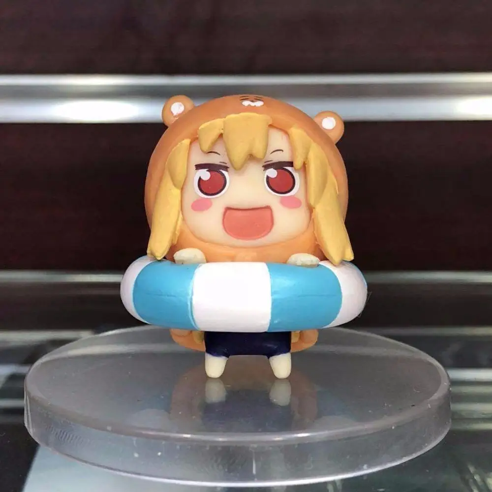 8pcslot Anime Small buried Sankaku Head Himouto! Umaru-chan Umaru Doma PVC Figure Doll toy (6)