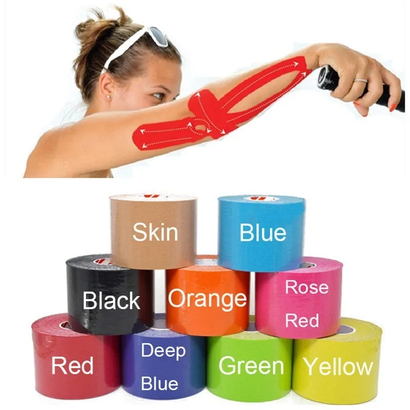 Highly Elastic Cotton Roll Adhesive Muscles Tape 5cm*5M Sports Care Bandage Strain Support Muscle Tape First Aid Tape
Highly Elastic Cotton Roll Adhesive Muscles Tape 5cm*5M Sports Care Bandage Strain Support Muscle Tape First Aid Tape