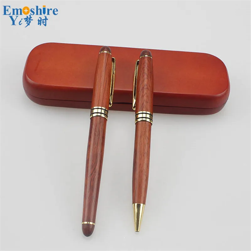 Emoshire Rosewood mahogany ballpoint pen creative custom ballpoint pen factory wholesale volume large shipping (2)