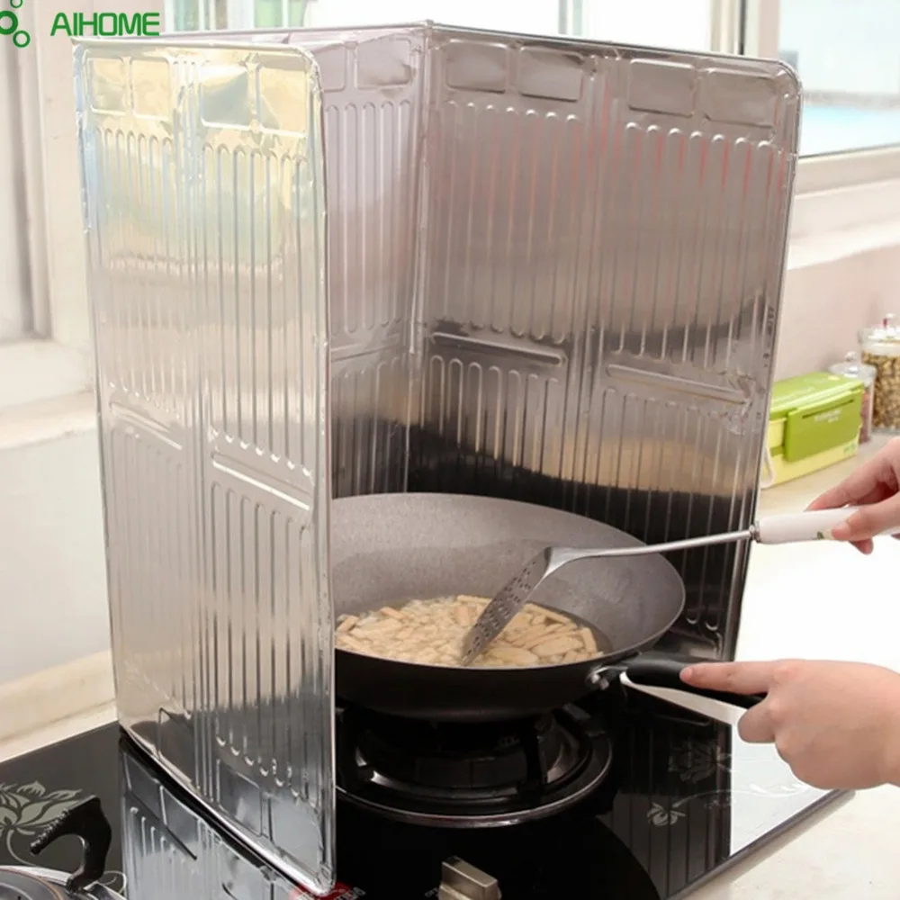 39*84cm Oil-proof Oil Insulation Aluminum Foil Gas Stove Oil Splatter Screen Baffle Anti-oil Function Special Kitchen Tools
39*84cm Oil-proof Oil Insulation Aluminum Foil Gas Stove Oil Splatter Screen Baffle Anti-oil Function Special Kitchen Tools