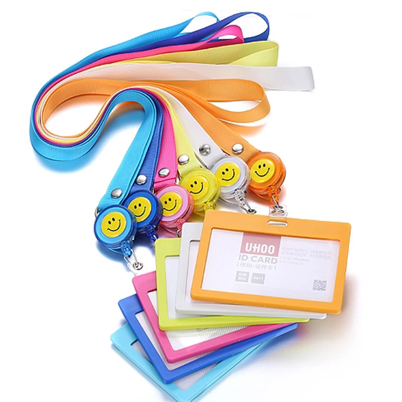 New Arrival Candy Color Retractable Badge Reel For Ski Pass ID Bus Identity Card Case Holder Vertical Office Supplies
New Arrival Candy Color Retractable Badge Reel For Ski Pass ID Bus Identity Card Case Holder Vertical Office Supplies