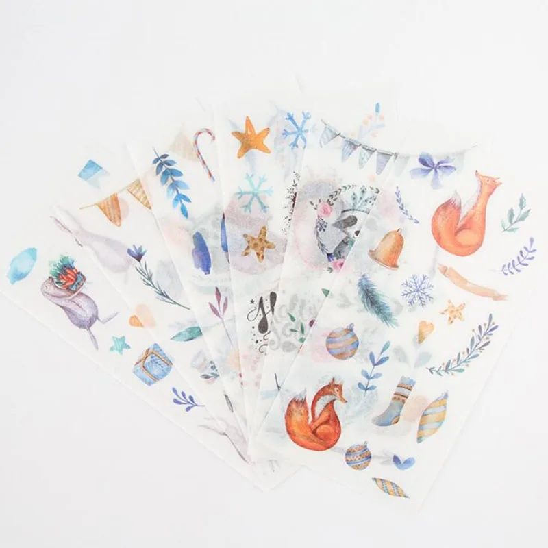 6pc/pack/ Fairy Tale World Transparent Sticker Children Stationery Cartoon Series Computer Diary Diy Decorative Diary Stickers
6pc/pack/ Fairy Tale World Transparent Sticker Children Stationery Cartoon Series Computer Diary Diy Decorative Diary Stickers