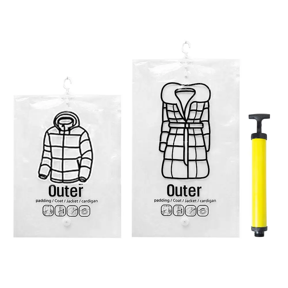 High quality Side Pull Hanging Type Vacuum Compression Bag Hanger Hanging Clothes Storage Bag Clothing Dustproof Cover
High quality Side Pull Hanging Type Vacuum Compression Bag Hanger Hanging Clothes Storage Bag Clothing Dustproof Cover