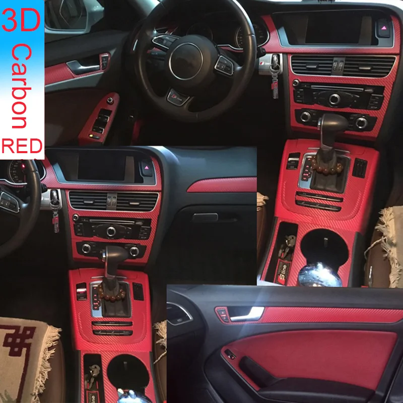 SUNFADA 3D 4D 5D Carbon Fiber Vinyl Decal Stickers For AUDI A4 B8 8K 2009-2016 Car Interior Decoration/ Upgrade/Protection
SUNFADA 3D 4D 5D Carbon Fiber Vinyl Decal Stickers For AUDI A4 B8 8K 2009-2016 Car Interior Decoration/ Upgrade/Protection