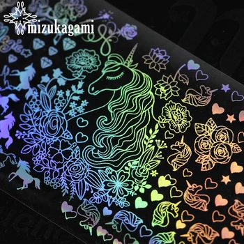 Holographic Lace Nail Foil Starry Sky Paper Transfer Stick Nail Sticker Snowflakes Unicorn Lovers Heart For DIY Jewelry
Holographic Lace Nail Foil Starry Sky Paper Transfer Stick Nail Sticker Snowflakes Unicorn Lovers Heart For DIY Jewelry