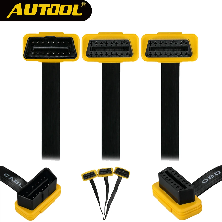AUTOOL Car OBD2 Split Cable Auto OBD 2 Splitter Connector OBDII Extension Male to Female Adapter Cables 1 to 2 Split Cord 16pin
AUTOOL Car OBD2 Split Cable Auto OBD 2 Splitter Connector OBDII Extension Male to Female Adapter Cables 1 to 2 Split Cord 16pin