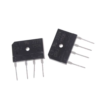 2pcs/lot GBJ1506 Full Wave Flat Bridge Rectifier 15A 600V Black Plastic Diode Bridge Rectifier
2pcs/lot GBJ1506 Full Wave Flat Bridge Rectifier 15A 600V Black Plastic Diode Bridge Rectifier