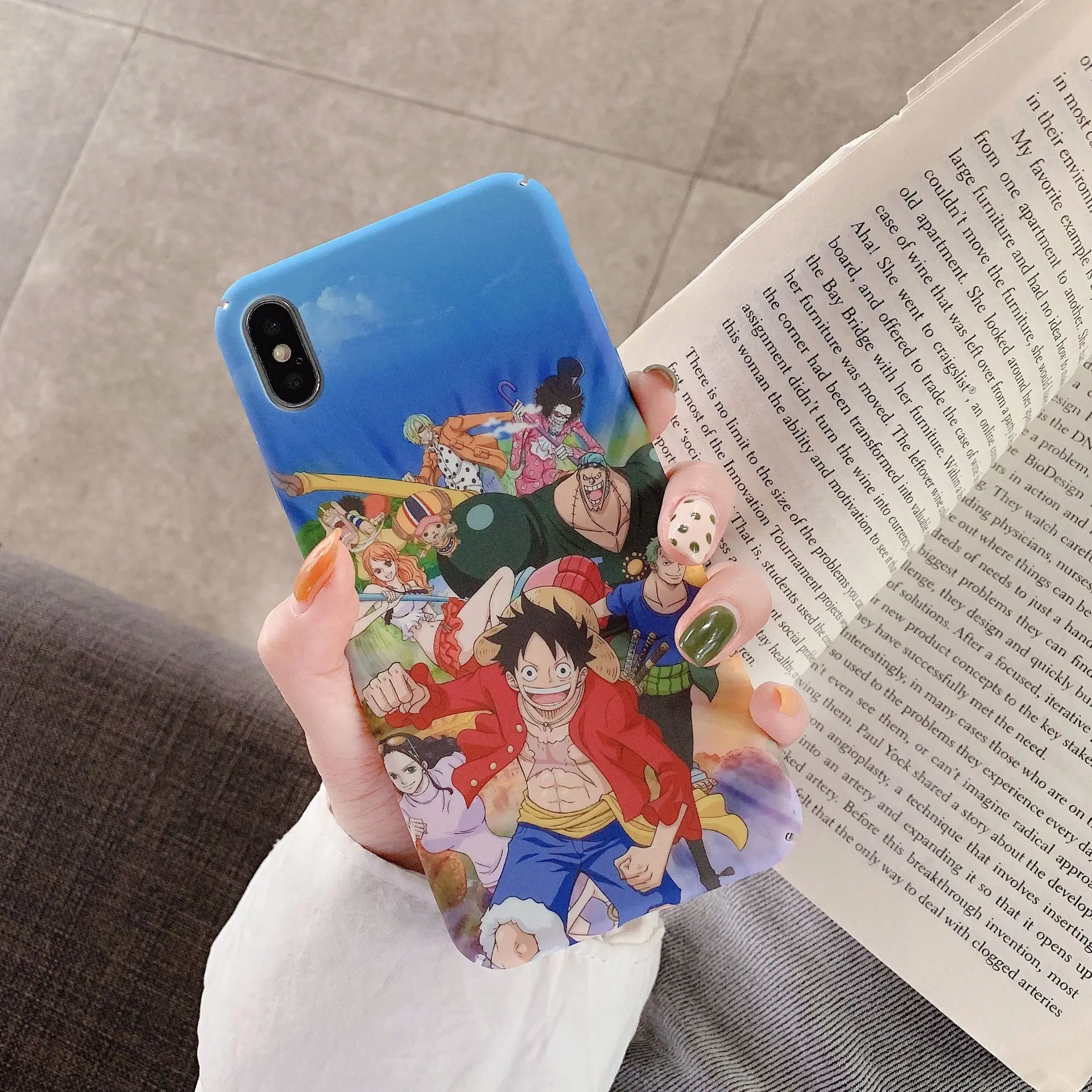 ONE PIECE Phone Case Japan Anime Cartoon Luffy Zoro Coque For iPhone Xs MAX XR X 6 6S 7 8 Plus Retro Hard Plastic Matte Cover
ONE PIECE Phone Case Japan Anime Cartoon Luffy Zoro Coque For iPhone Xs MAX XR X 6 6S 7 8 Plus Retro Hard Plastic Matte Cover
