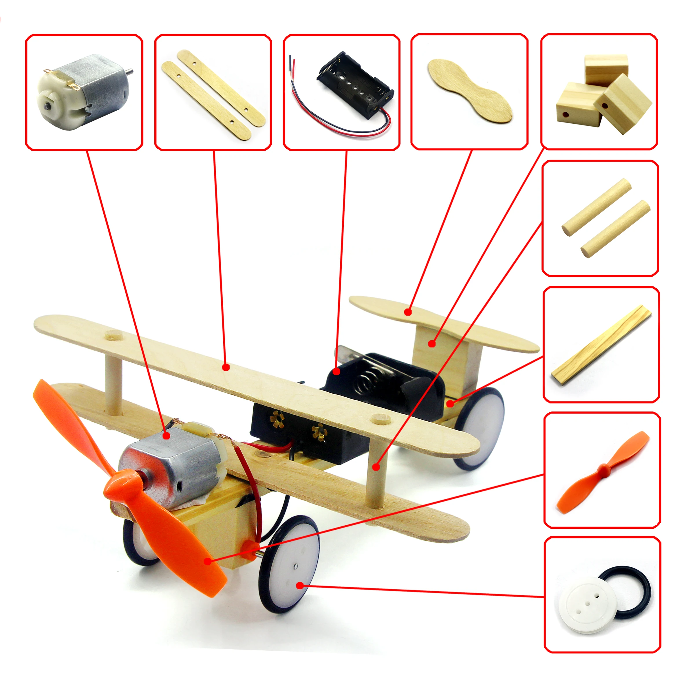 Electric Taxi Airplanes DIY Science Technology Small Inventions Experiments Scientific Taxiing Glider Wind Air Power Toy
Electric Taxi Airplanes DIY Science Technology Small Inventions Experiments Scientific Taxiing Glider Wind Air Power Toy