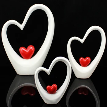 Creative Heart-Shaped Figurines & Miniatures Ceramic Crafts Home Decoration Accessories Furnishing Articles Wedding Gifts
Creative Heart-Shaped Figurines & Miniatures Ceramic Crafts Home Decoration Accessories Furnishing Articles Wedding Gifts