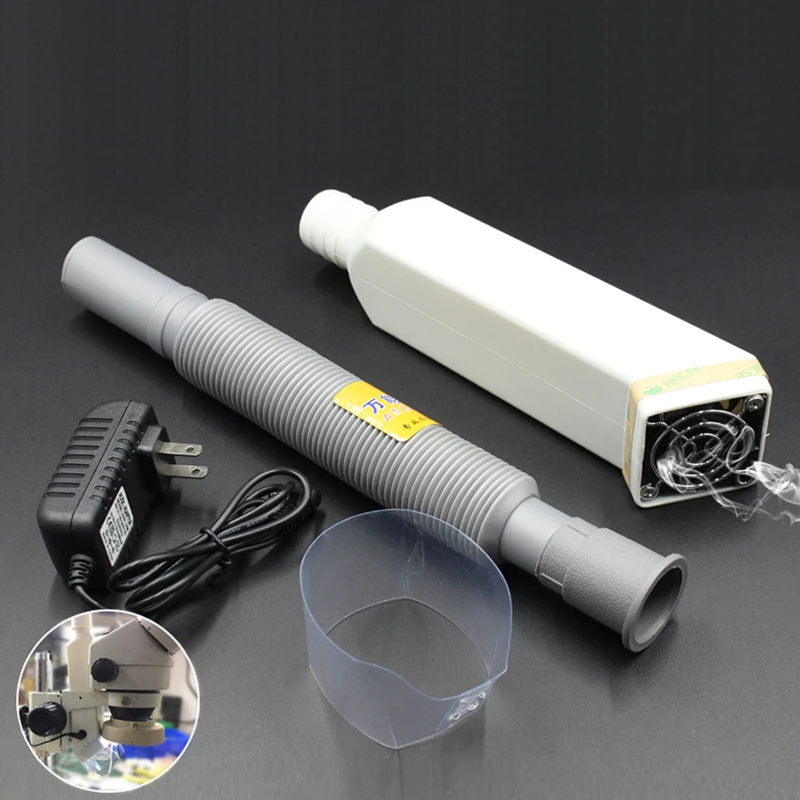 Microscope Pumping fan Exhaust fan Effectively remove the mobile phone to repair the rosin welding oil gas oil fume
Microscope Pumping fan Exhaust fan Effectively remove the mobile phone to repair the rosin welding oil gas oil fume