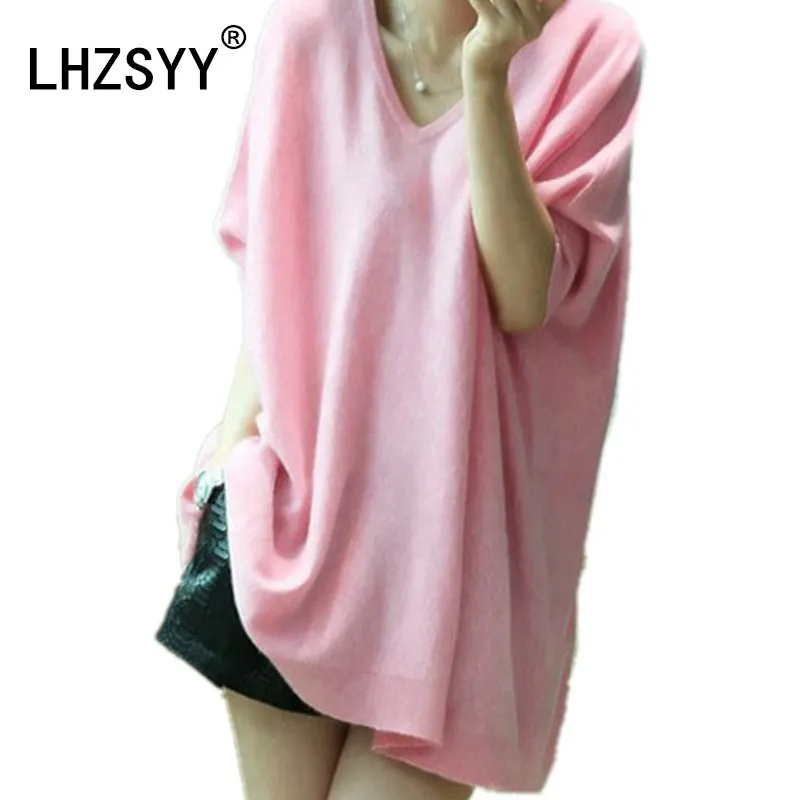 LHZSYY 2018Spring Autumn New Women's Cashmere Sweater V-Neck Fashion Loose Large size Sweater Solid color Wool knitting pullover
LHZSYY 2018Spring Autumn New Women's Cashmere Sweater V-Neck Fashion Loose Large size Sweater Solid color Wool knitting pullover
