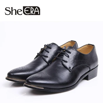 New Luxury Leather Shoes Mens Brogue Casual Shoes British Style Men Oxfords Fashion Brand Dress Shoes For Men Chaussure
New Luxury Leather Shoes Mens Brogue Casual Shoes British Style Men Oxfords Fashion Brand Dress Shoes For Men Chaussure