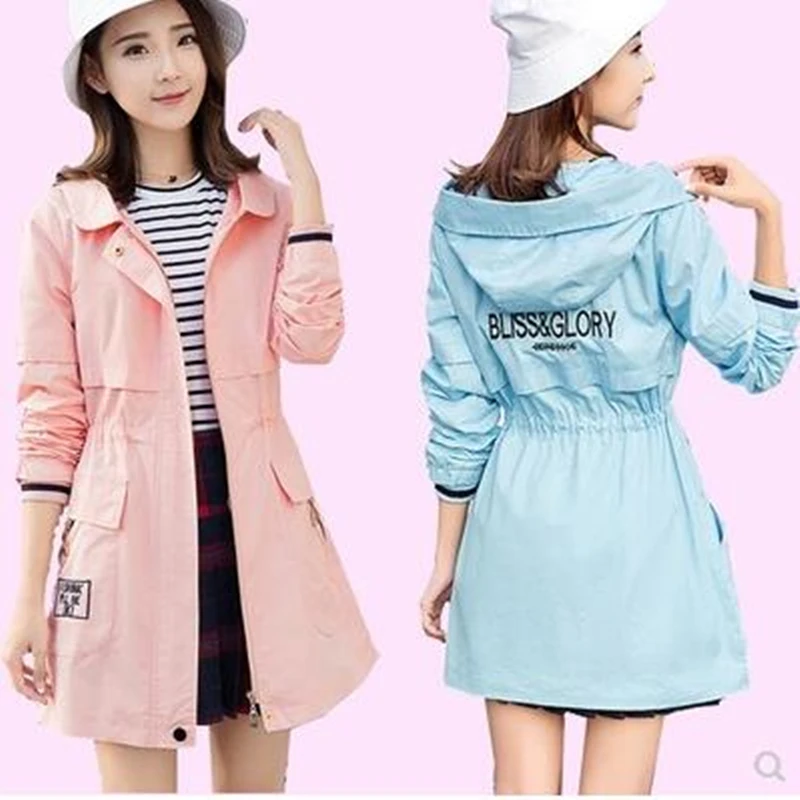 2019 new girl junior high school student female spring coat autumn long trench coat
2019 new girl junior high school student female spring coat autumn long trench coat