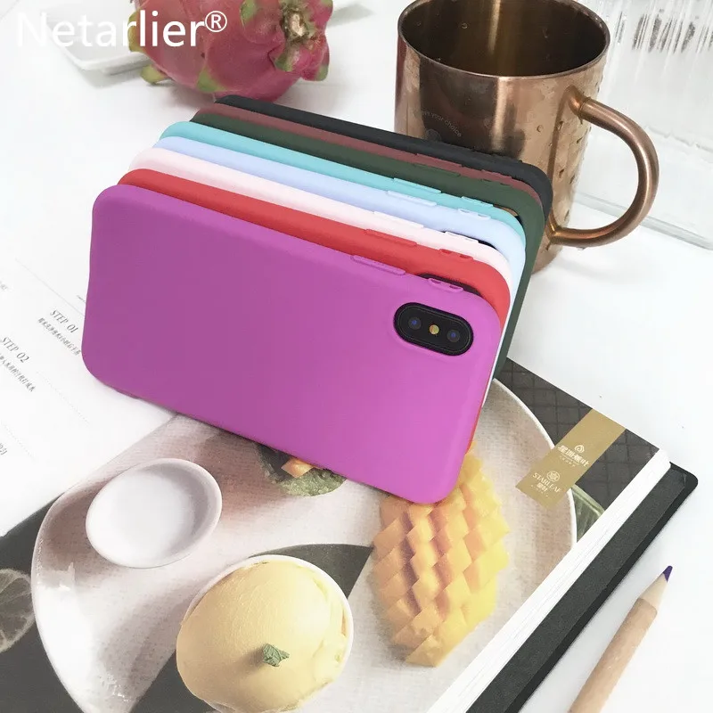 Netarlier Case For iPhone 7 8 4.7inch Matte Plain Candy Color High Quality Silicon Soft Black Pink Purple Mint Green Blue Cover
Netarlier Case For iPhone 7 8 4.7inch Matte Plain Candy Color High Quality Silicon Soft Black Pink Purple Mint Green Blue Cover