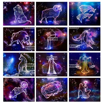 5D DIY Diamond Embroidery Twelve constellations cartoon Square Rhinestone Sets Full Diamond Painting Cross Stitch Needlework
5D DIY Diamond Embroidery Twelve constellations cartoon Square Rhinestone Sets Full Diamond Painting Cross Stitch Needlework