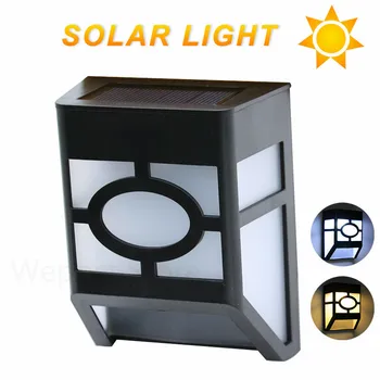 4pcs/lot Solar Powered Sensor Wall Lamp 2LEDs LED Solar Emergency light Waterproof Outdoor Garden Yard Path Fence Lamp
4pcs/lot Solar Powered Sensor Wall Lamp 2LEDs LED Solar Emergency light Waterproof Outdoor Garden Yard Path Fence Lamp