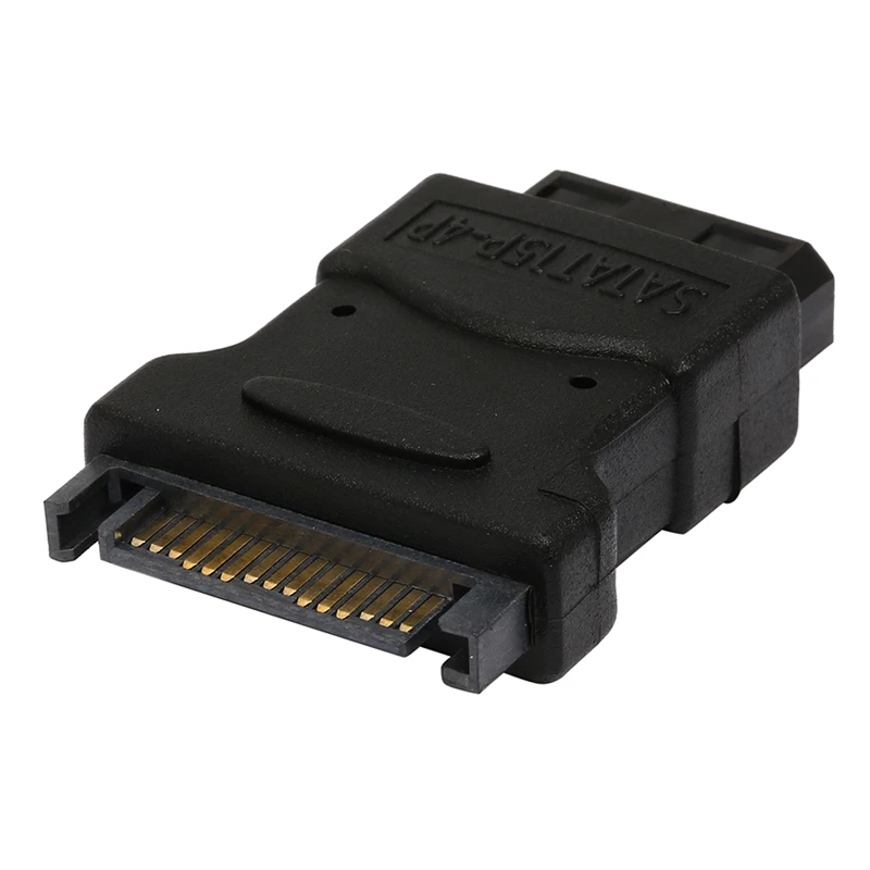 15Pin SATA Male to 4Pin IDE Molex Female Power Adapter Converter Jack for PC ATX EPS PSU to IDE Hard Drive Connect
15Pin SATA Male to 4Pin IDE Molex Female Power Adapter Converter Jack for PC ATX EPS PSU to IDE Hard Drive Connect