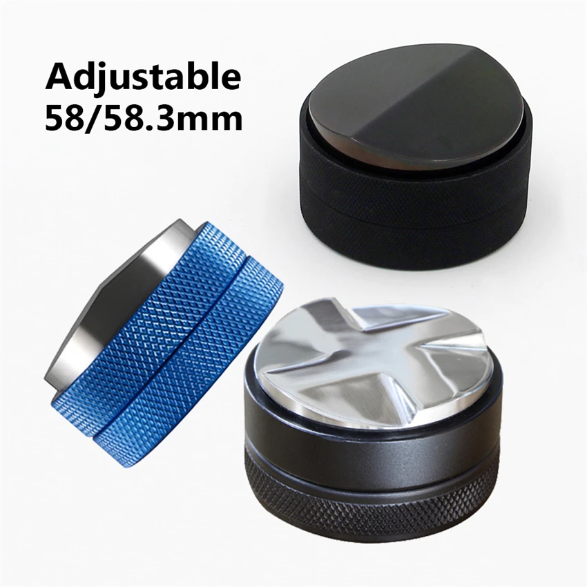 58/58.3mm Three Angled Slopes Adjustable Distribution Tool Handmade Flatten Powder Coffee Espresso Tamper Grinder For Barista
58/58.3mm Three Angled Slopes Adjustable Distribution Tool Handmade Flatten Powder Coffee Espresso Tamper Grinder For Barista