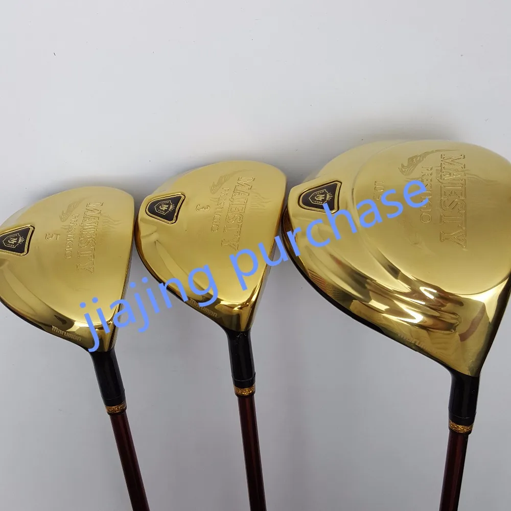 Golf Maruman Majestic Prestigio 9 Golf Course Wood Set 1/3/5 Graphite Golf Club R or S flex Golf Club Head Set Free Shipping
Golf Maruman Majestic Prestigio 9 Golf Course Wood Set 1/3/5 Graphite Golf Club R or S flex Golf Club Head Set Free Shipping