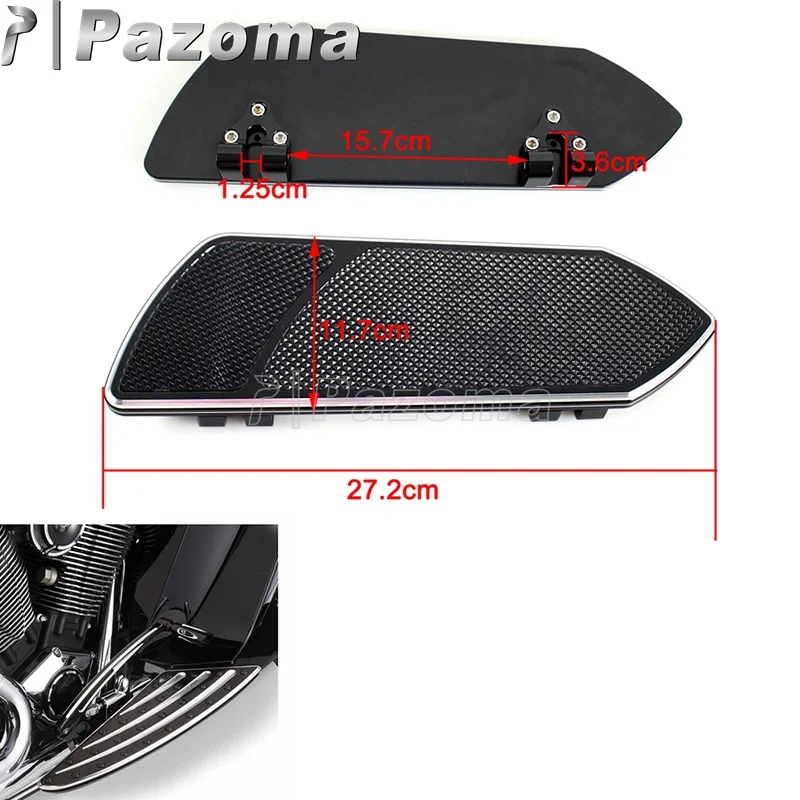 Motorcycle Passenger Footrest Footpegs Floorboards For Harley Touring Softail Dyna Road King Cruiser Street 750 500 1984-2015
Motorcycle Passenger Footrest Footpegs Floorboards For Harley Touring Softail Dyna Road King Cruiser Street 750 500 1984-2015