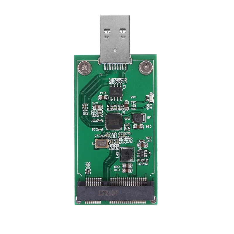 BGEKTOTH USB 3.0 to PCIe mSATA External SSD Converter Data Transmission Adapter Expansion Card
BGEKTOTH USB 3.0 to PCIe mSATA External SSD Converter Data Transmission Adapter Expansion Card