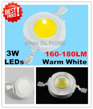 500pcs/lot WholeSale, 160-180LM 3W warm white led chip, 3W 3000-3500K high power 3W LEDs, warm white lamp beads (No: DY-3W-WW )
500pcs/lot WholeSale, 160-180LM 3W warm white led chip, 3W 3000-3500K high power 3W LEDs, warm white lamp beads (No: DY-3W-WW )