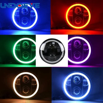 Undoeve 5 3/4'' For Motorcycles Sportster 5.75inch led headlight with White DRL RGB Halo Bluetooth Remote Control
Undoeve 5 3/4'' For Motorcycles Sportster 5.75inch led headlight with White DRL RGB Halo Bluetooth Remote Control