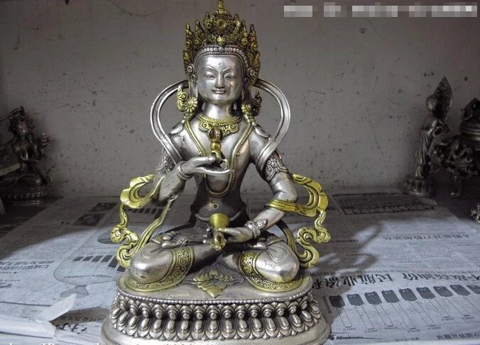 Collectible bronze lion statue S0655 9 Tibet Buddhism Temple Copper Bronze Gild Vajrasattva Vajradhara Buddha Statue (B0328)
Collectible bronze lion statue S0655 9 Tibet Buddhism Temple Copper Bronze Gild Vajrasattva Vajradhara Buddha Statue (B0328)