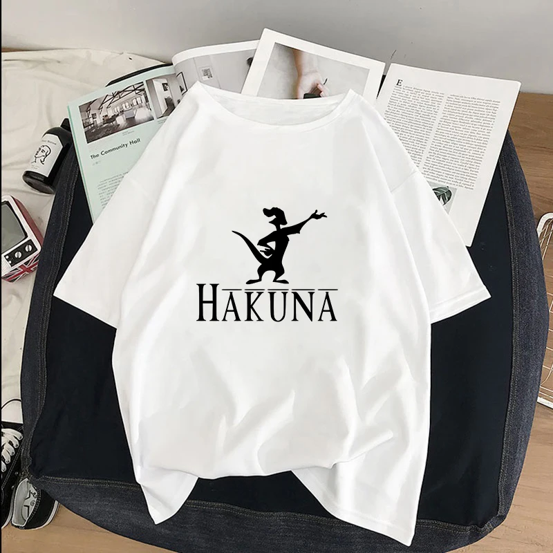 HAKUNA MATATA Lion King Simba Best Friend Timon And Pumbaa women clothes 2019 harajuku kawaii t shirt plus size women t shirt
HAKUNA MATATA Lion King Simba Best Friend Timon And Pumbaa women clothes 2019 harajuku kawaii t shirt plus size women t shirt