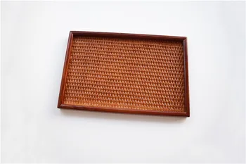 bandeja decorativa New Item wood serving tray Board Rattan with Wood Material 30*20CM vintage wooden tray for tea fruit
bandeja decorativa New Item wood serving tray Board Rattan with Wood Material 30*20CM vintage wooden tray for tea fruit