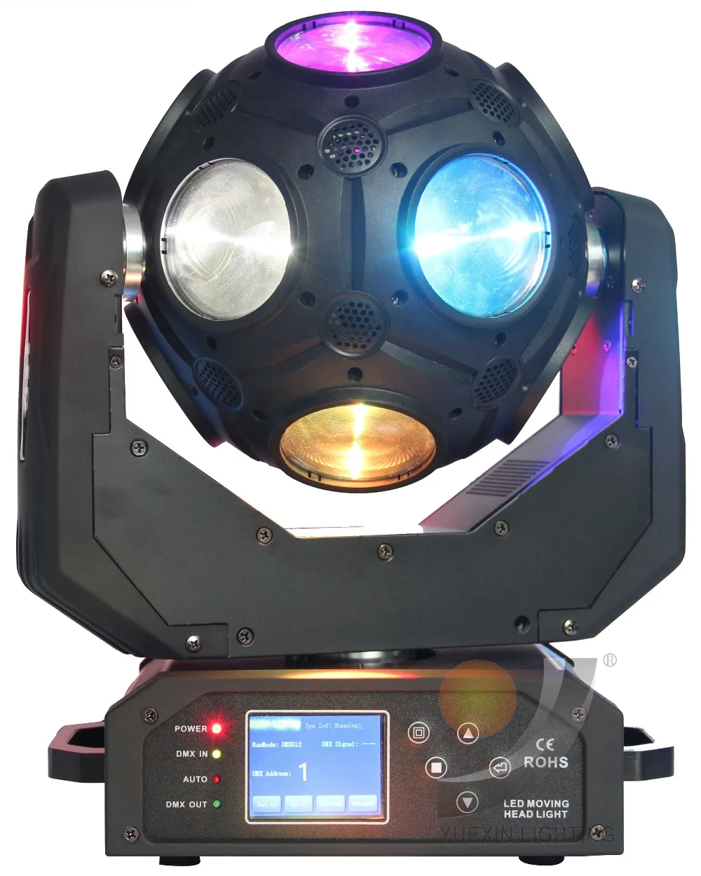 12X20W CREE 4 in 1 RGBW LED football moving head light for Disco dj stage Show event
12X20W CREE 4 in 1 RGBW LED football moving head light for Disco dj stage Show event