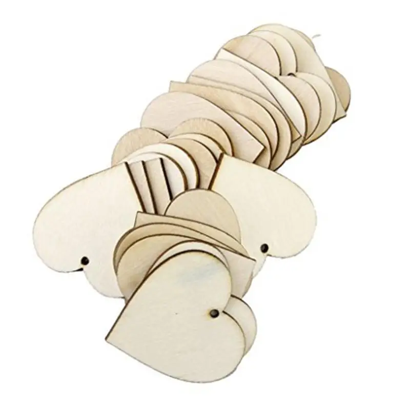20mm Wooden Heart with Hole Shapes Embellishments Small Mini Shape Craft for Home Birthday Party Wedding Decoration 25PCS/lot
20mm Wooden Heart with Hole Shapes Embellishments Small Mini Shape Craft for Home Birthday Party Wedding Decoration 25PCS/lot
